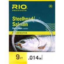 40%OFF 釣り糸 リオスチールヘッドやサーモンフライのリーダー - 9 ' Rio Steelhead and Salmon Fly Leader - 9'画像